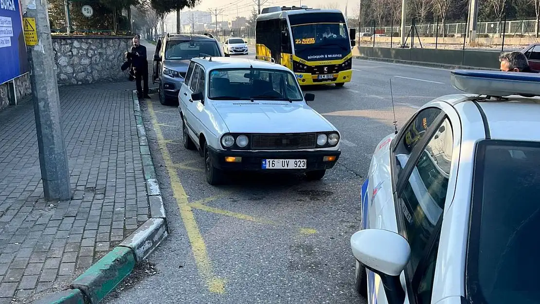 Bursa'da otomobil hırsızı 24 saat geçmeden çaldığı araçla yakalandı