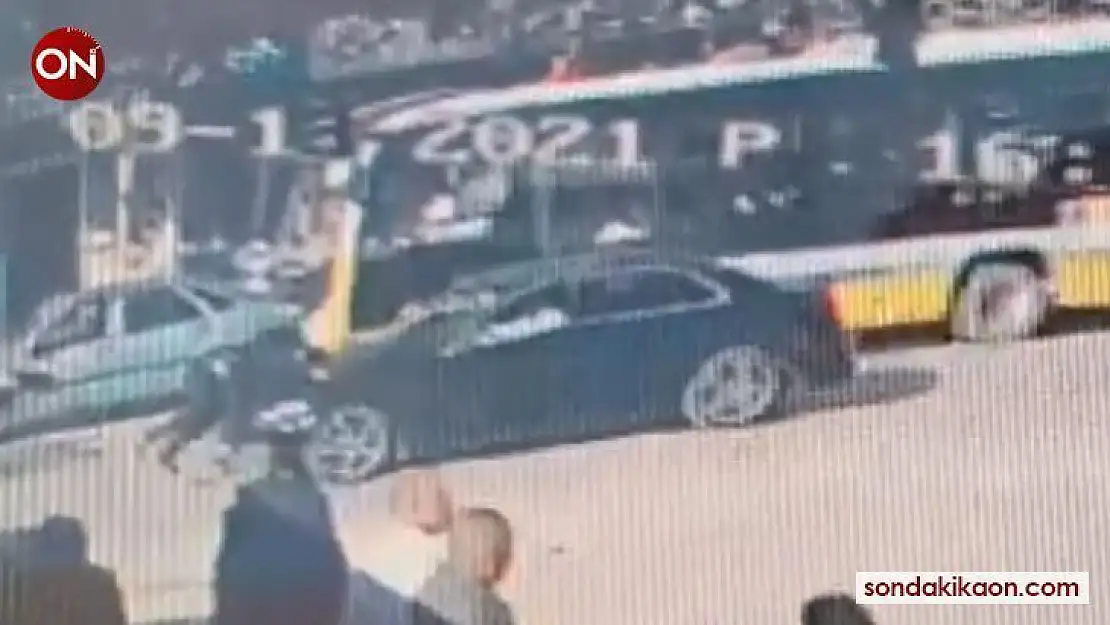 Bursa'da otomobilin çarptığı genç böyle havalandı