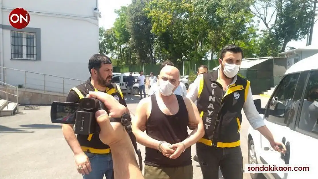 Bursa'da rehine operasyonunun şüphelisi adliyeye sevk edildi