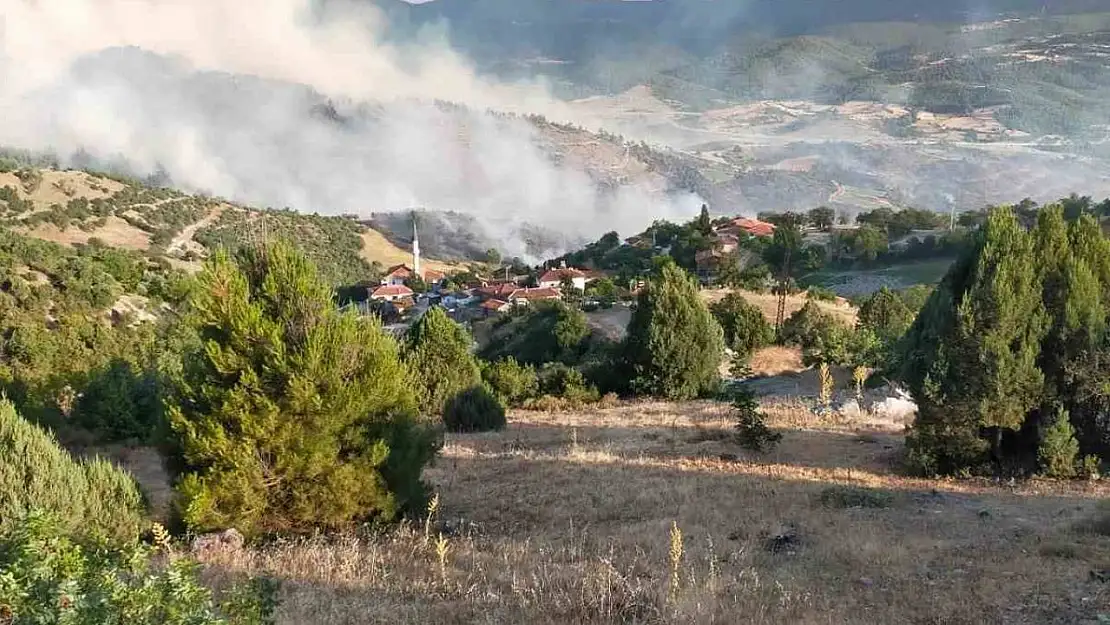 Bursa'daki orman yangını köyleri tehdit ediyor