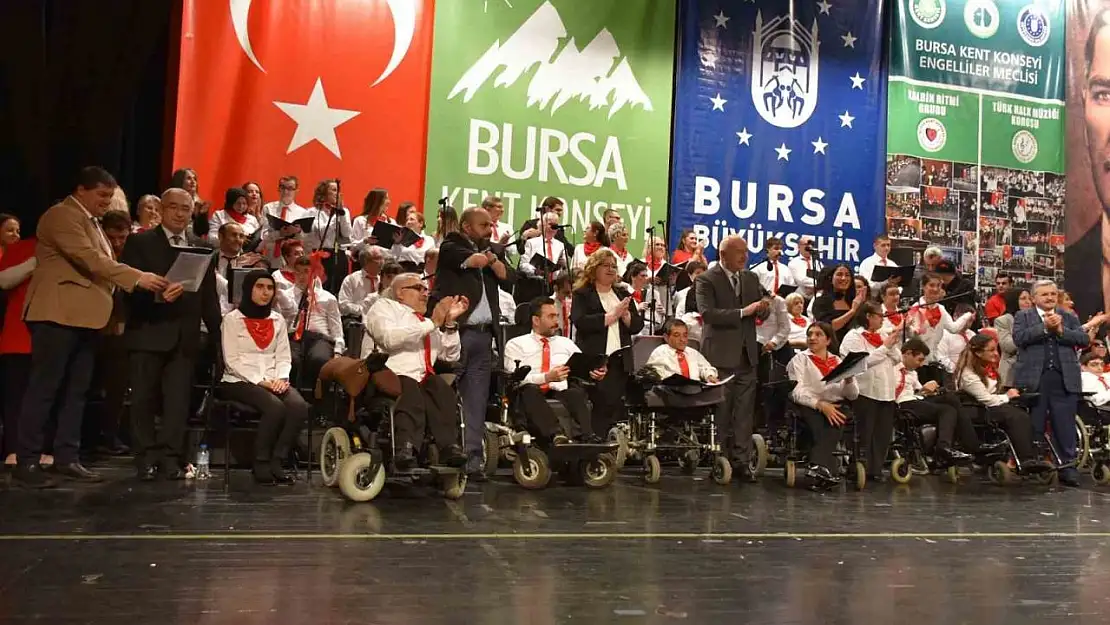 Bursa Engelliler Meclisi'nden unutulmaz konser