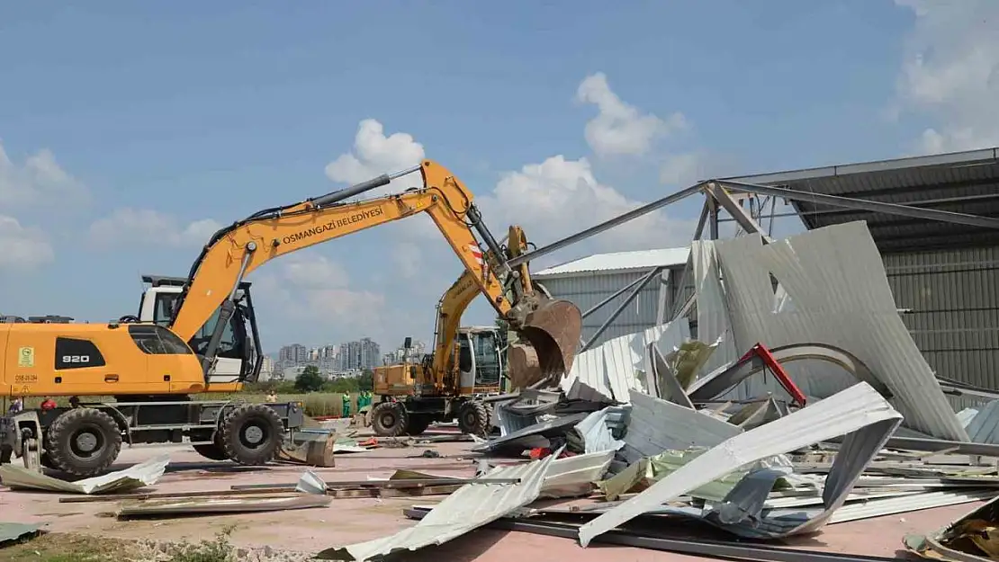 Bursa Ovası kaçak yapılardan temizleniyor