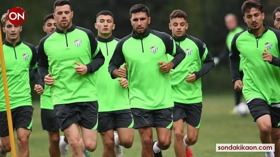 Bursaspor, Bolu kampının ilk antrenmanını gerçekleştirdi