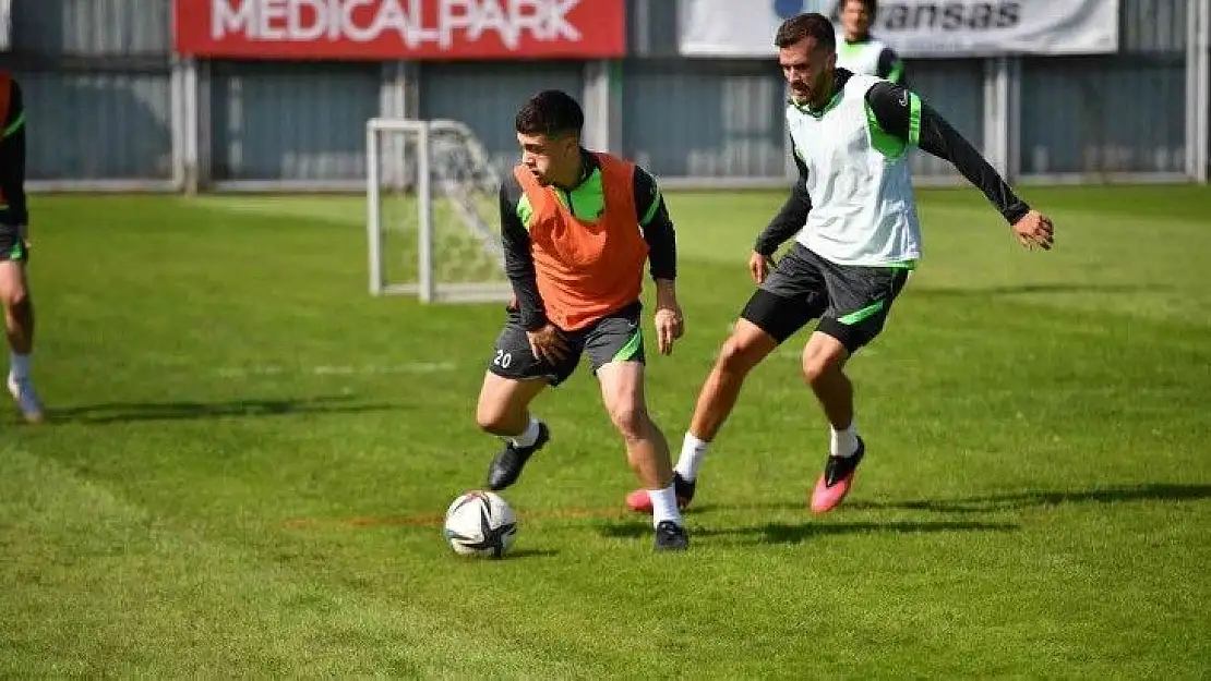 Bursaspor, Boluspor maçının taktik antrenmanını yaptı
