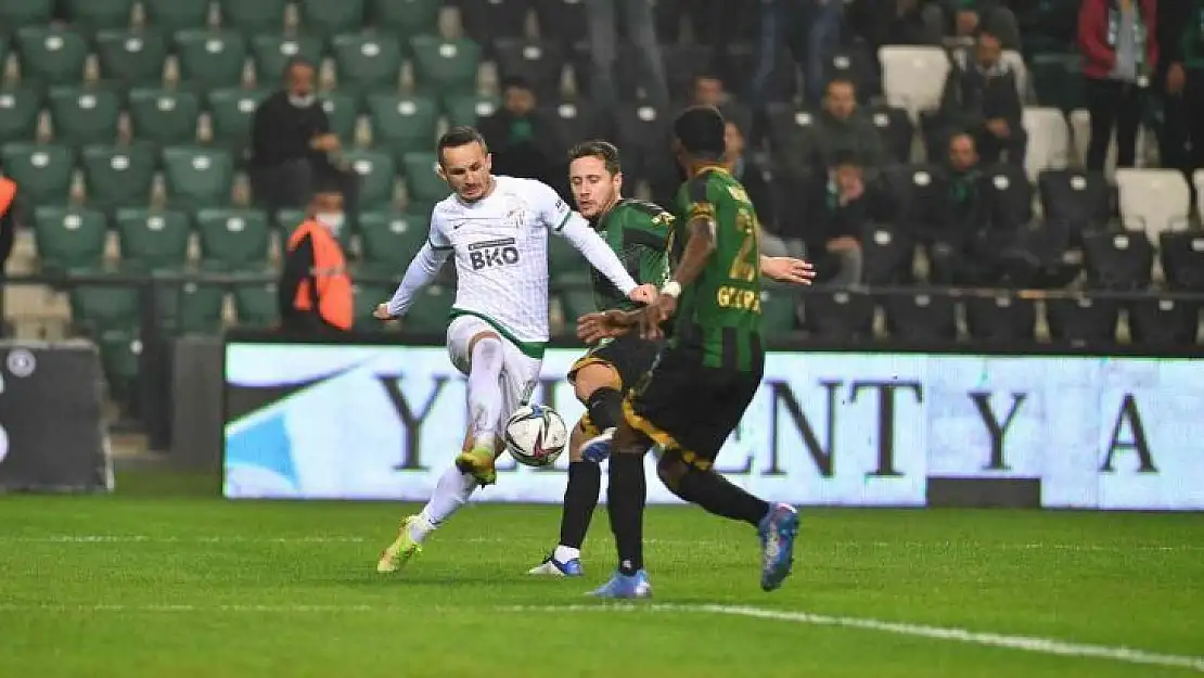 Bursaspor bu sezon deplasmanda 11 puan kaybetti
