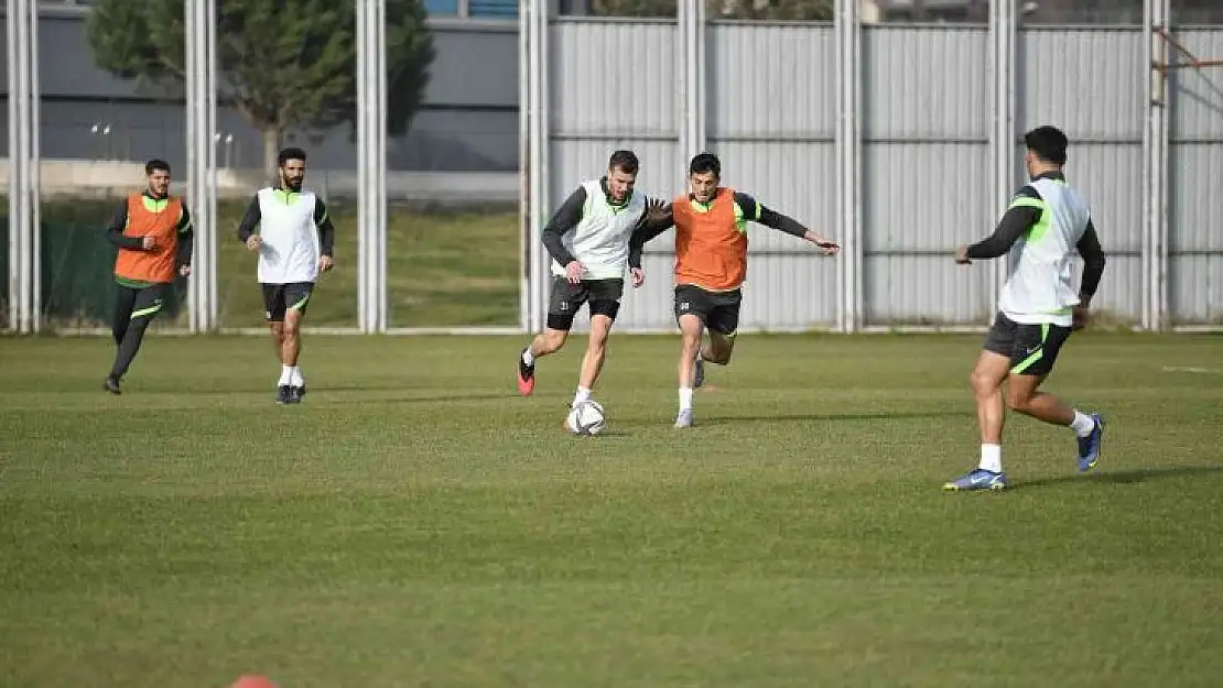 Bursaspor'da Ankaragücü maçı hazırlıkları devam etti