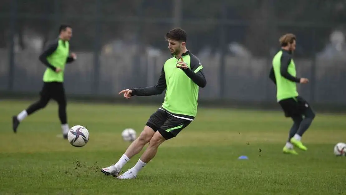 Bursaspor'da Boluspor maçı hazırlıkları başladı