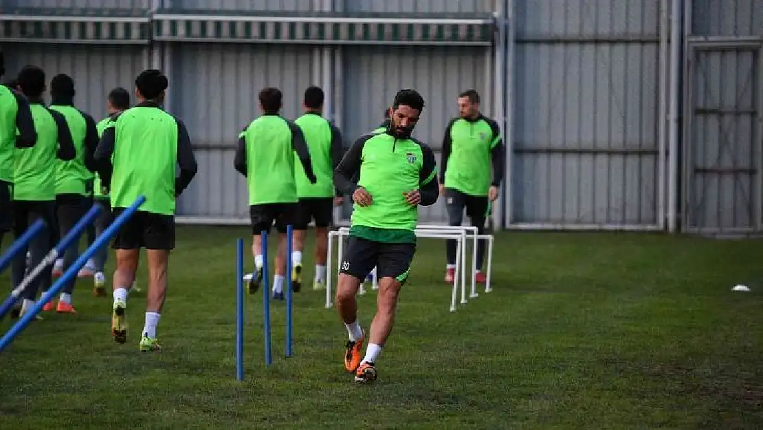 Bursaspor'da Gaziantep FK maçı hazırlıkları devam ediyor
