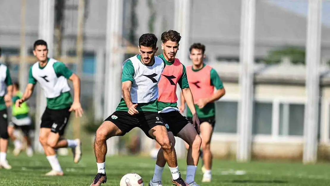 Bursaspor'da, Kırklarelispor maçı hazırlıkları başladı