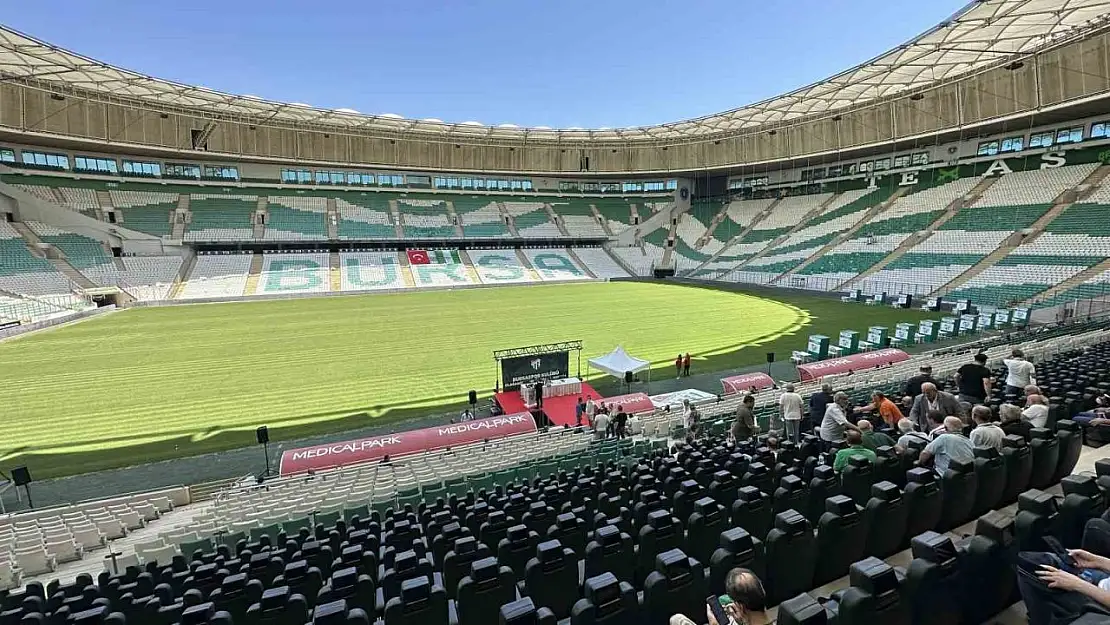 Bursaspor'da Tüzük Kongresi Timsah Park'ta yapılacak