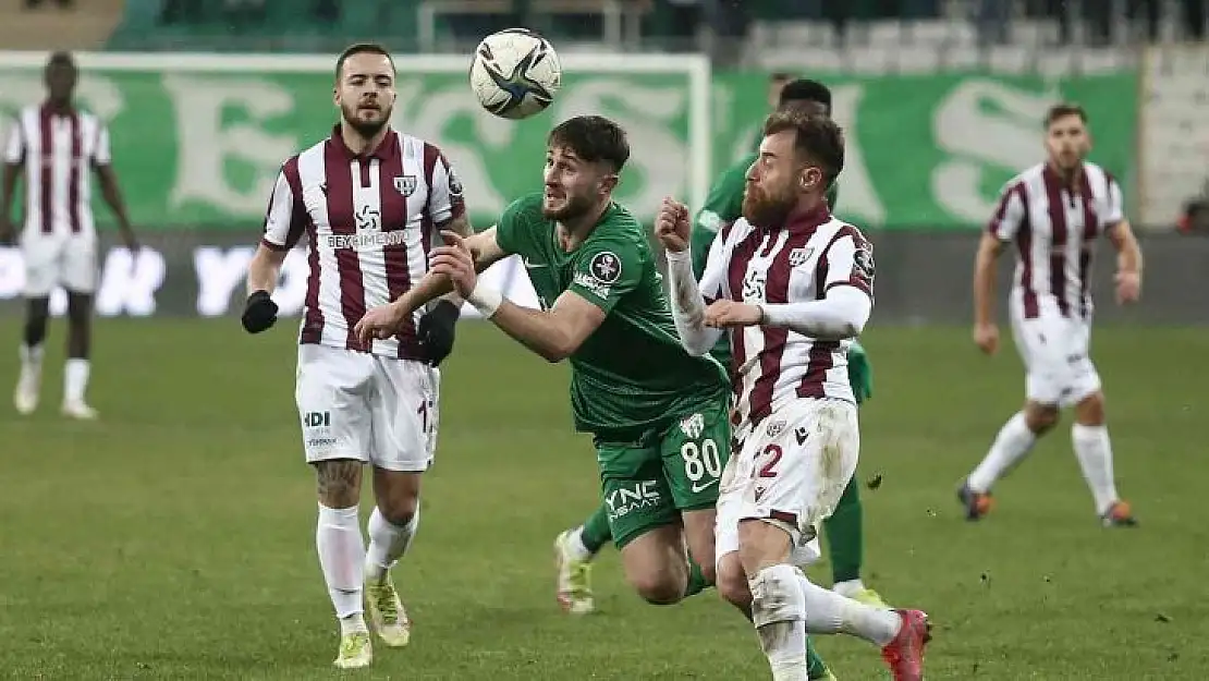 Bursaspor geçen sezonun 11 puan gerisinde kaldı