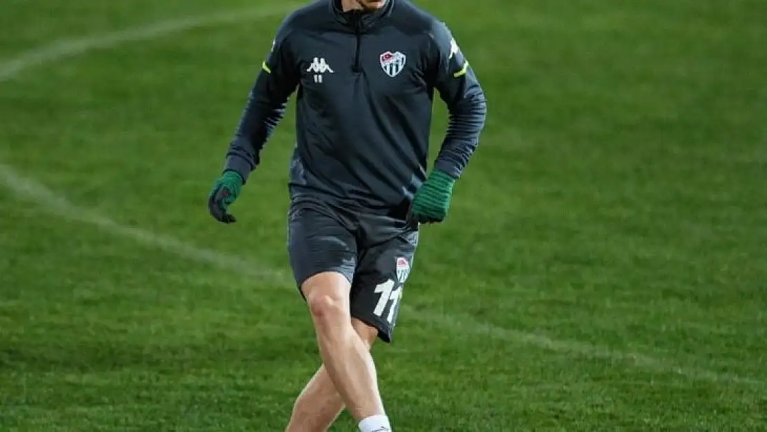 Bursaspor günü çift antrenmanla tamamladı