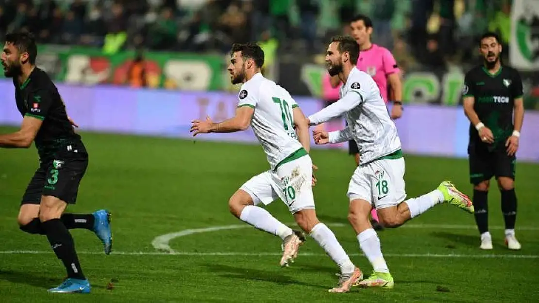 Bursaspor ilk kez deplasmanda 3 gol attı