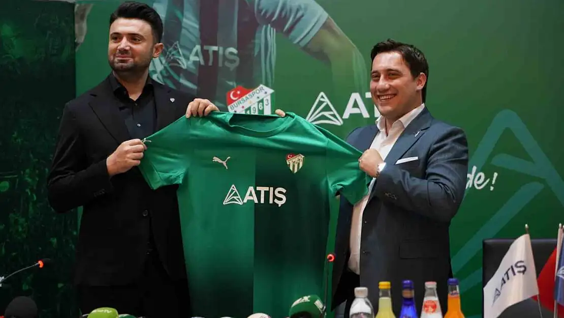 Bursaspor'un forma göğüs sponsoru Atış Grup oldu