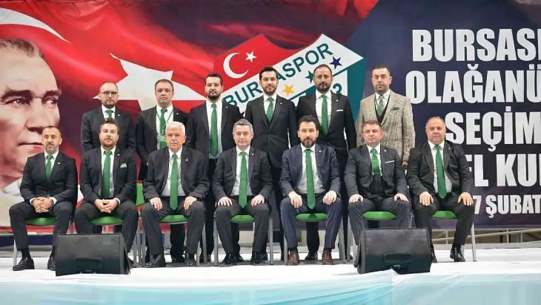 Bursaspor'un yeni başkanı Ömer Furkan Banaz oldu