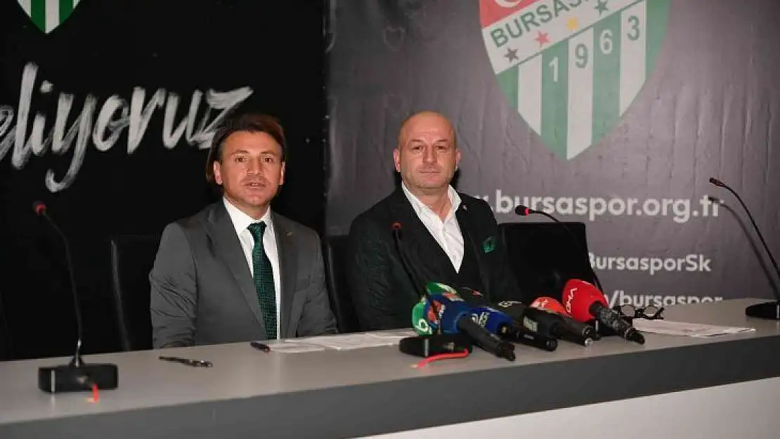 Bursaspor'un yeni teknik direktörü Tamer Tuna imzayı attı