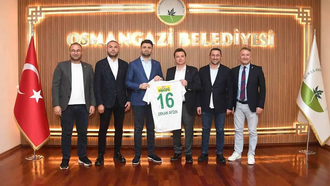 Bursaspor Yönetiminden Başkan Aydın'a ziyaret