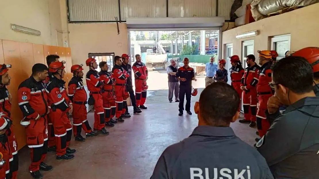 BUSKİ arama ve kurtarma ekibi akredite oldu