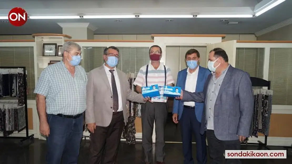 BUTTİM ve BTSO'DAN binlerce maske