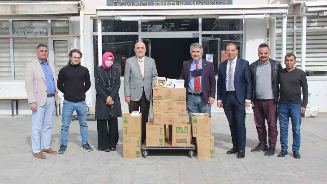 BUÜ'den Yusufeli'ne kitap bağışı