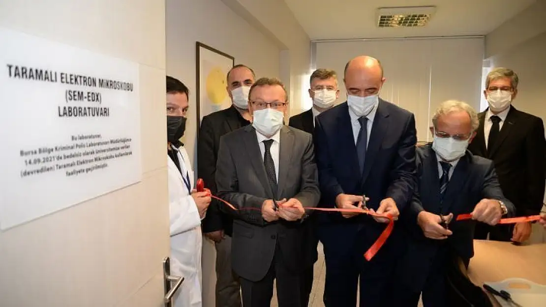 BUÜ laboratuvarlarına 'Kriminal' destek