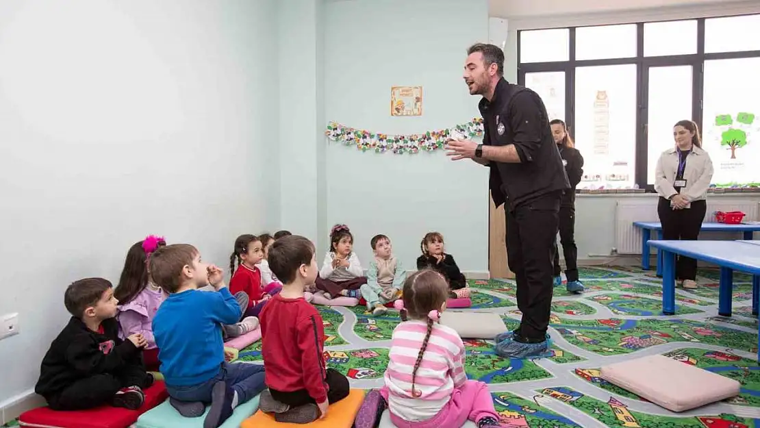 Büyükşehir'den çocuklara temel afet bilinci eğitimi