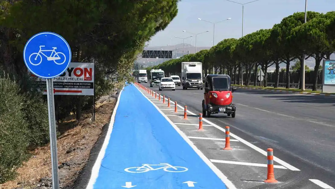 Büyükşehir'den Değirmen Boğazı'na bisiklet yolu