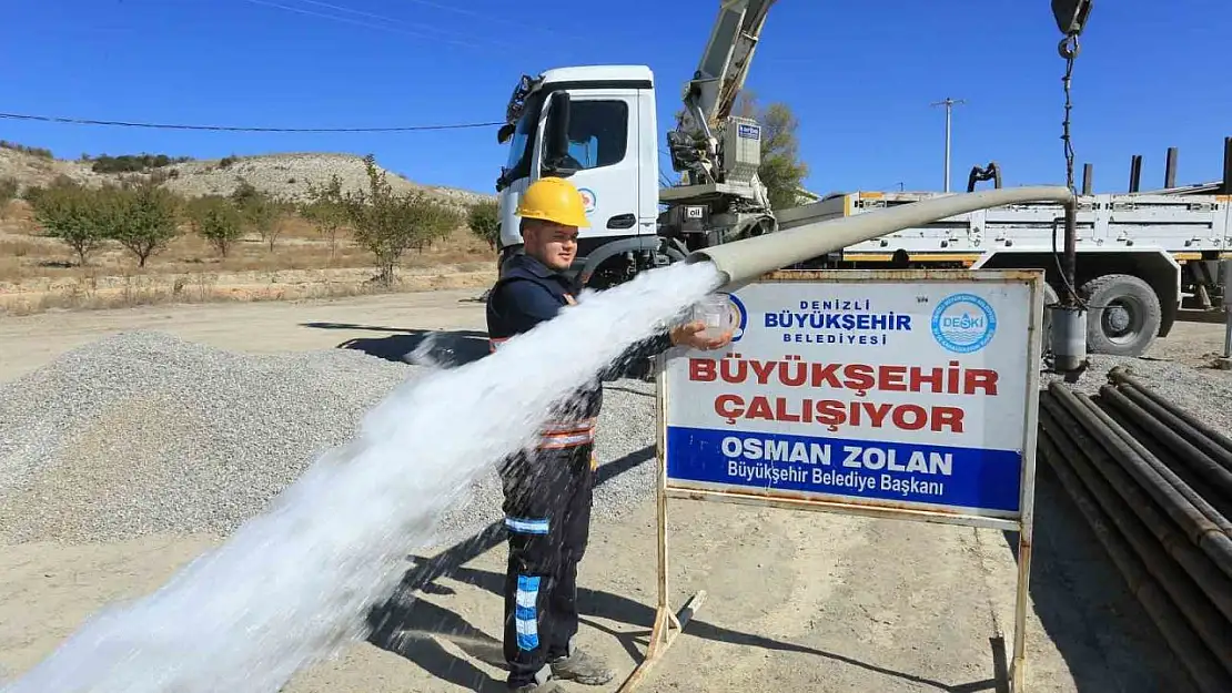 Büyükşehir DESKİ'den 13 mahallenin su sorununa kesin çözüm