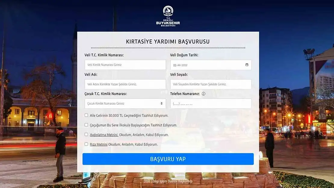 Büyükşehir ilkokul 1. sınıf öğrencilerine kırtasiye yardımı yapacak