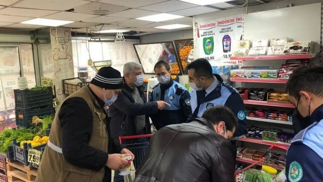Büyükşehir zabıta son kullanma tarihi geçmiş ürünlere el koydu