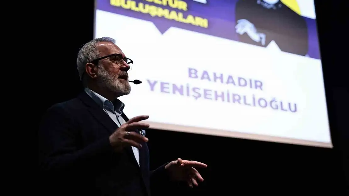 Büyükşehirle Kültür Buluşmalarına Bahadır Yenişehirlioğlu konuk oldu