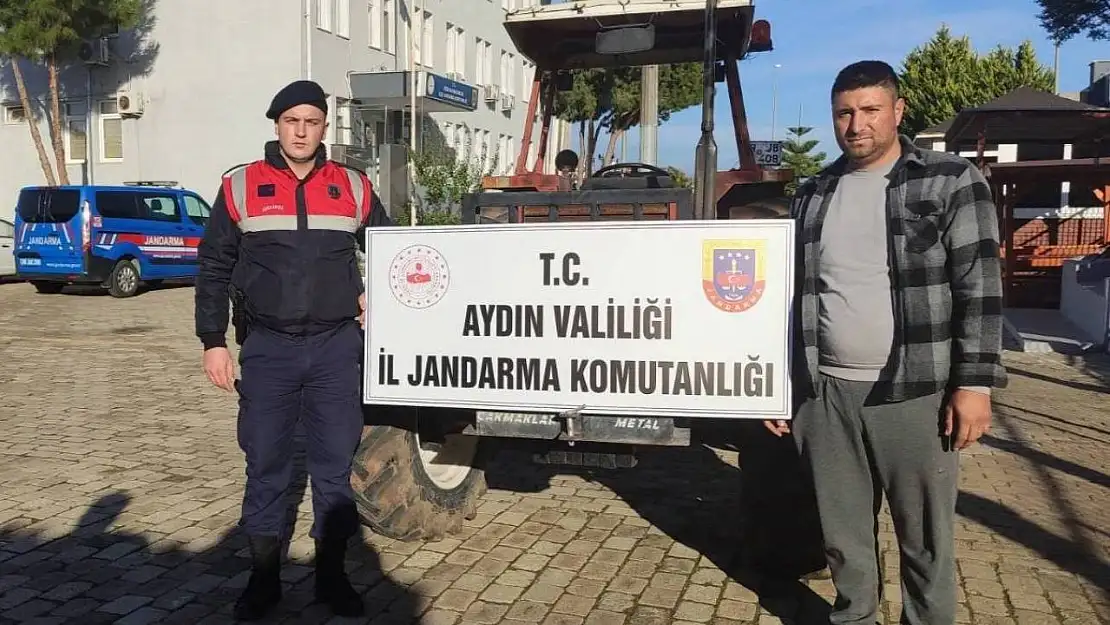 Çalınan 800 bin TL değerindeki traktör bulundu