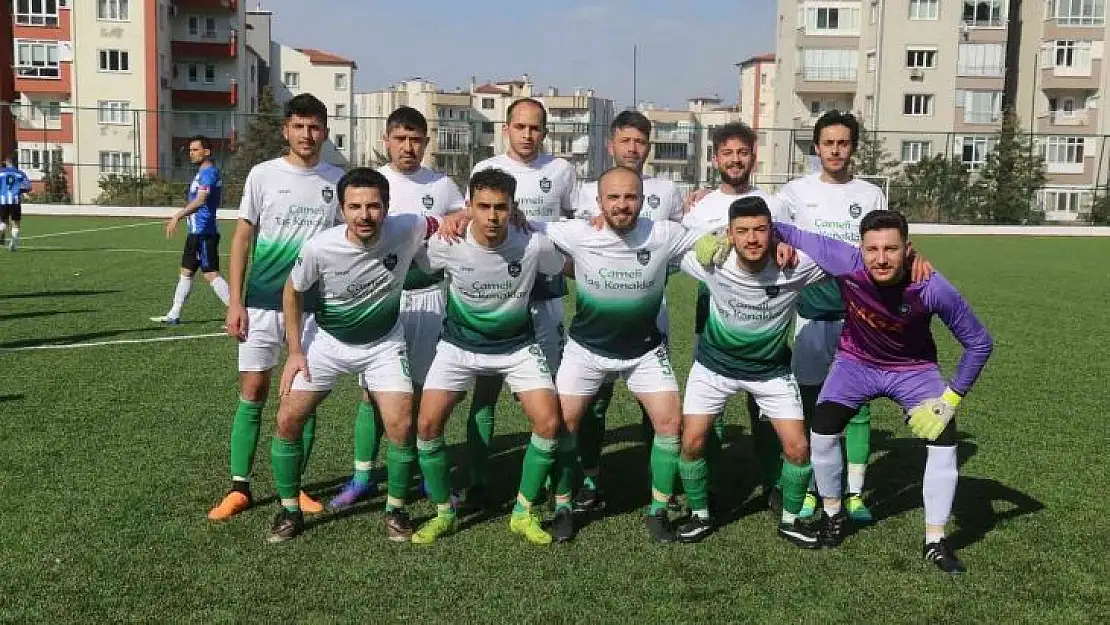 Çameli Belediyespor 3 puan parolasıyla kenetlendi