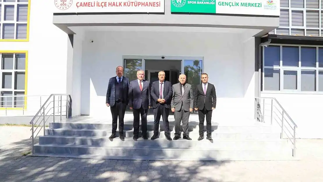 Çameli Halk Kütüphanesi ve Gençlik Merkezi hizmete açılıyor