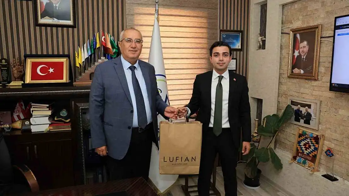 Çameli Kaymakamı Yıldırım'dan Başkan Arslan'a veda ziyareti