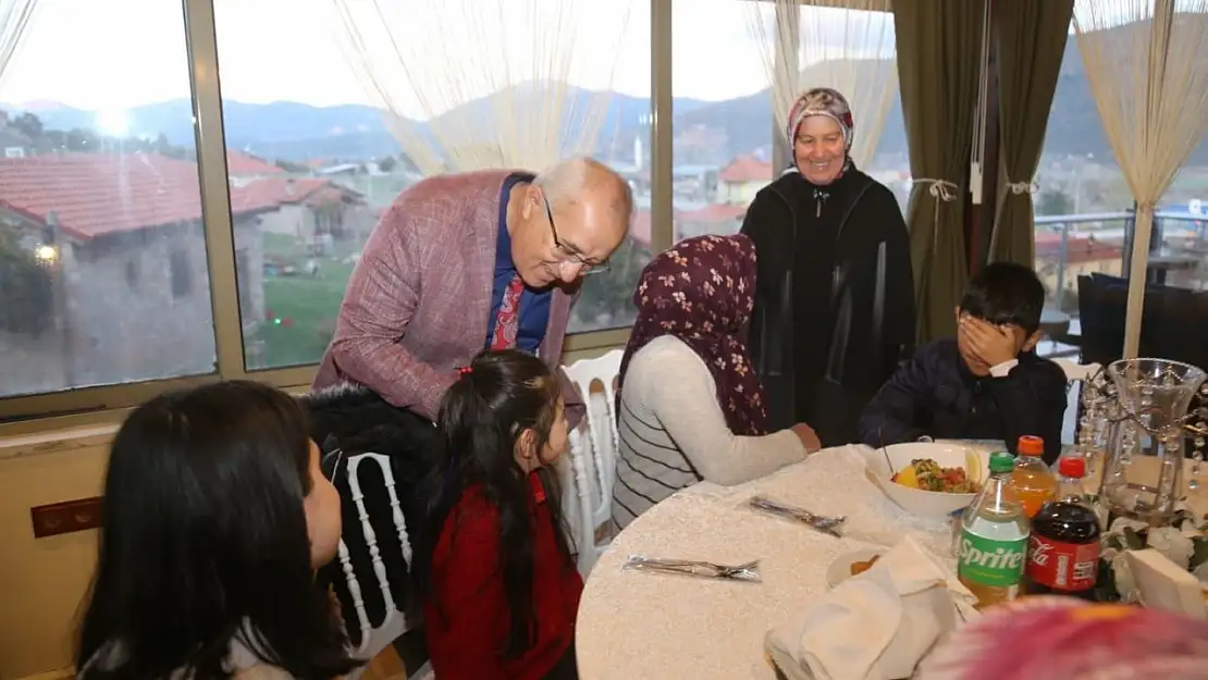 Çameli'nde anlamlı iftar