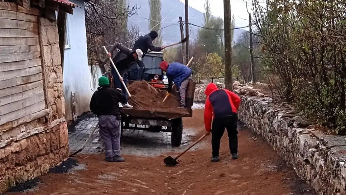 Çameli'nde üst yapı çalışmaları devam ediyor