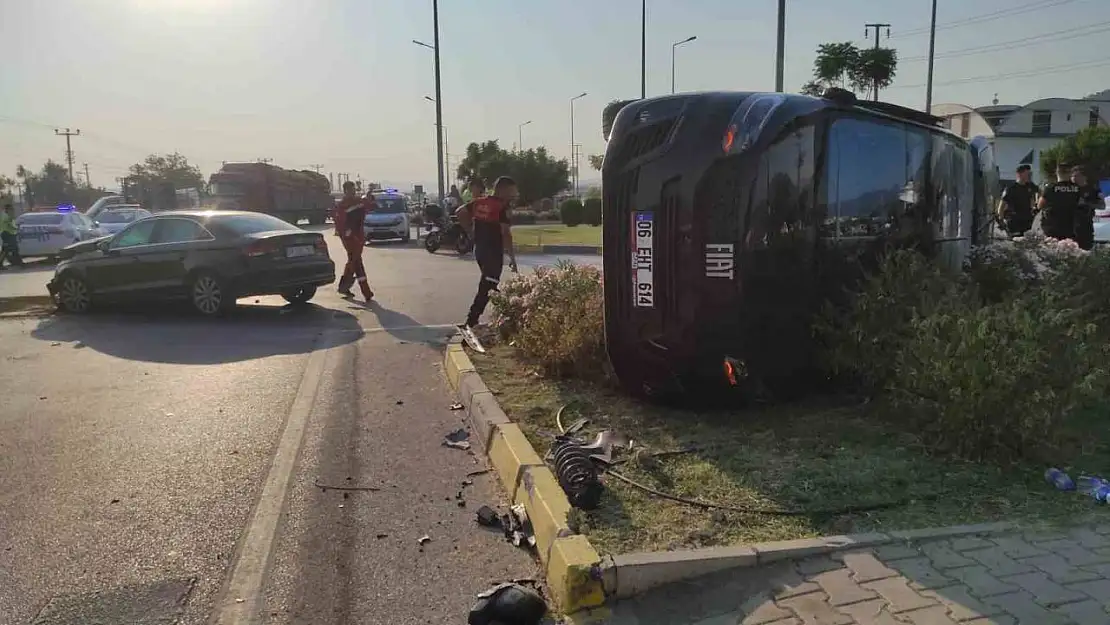 Çamköy'de trafik kazası: 7 yaralı