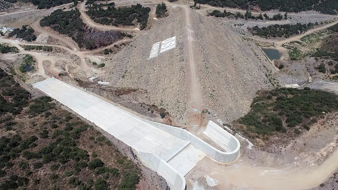 Çamönü Barajı'nda su tutulmaya başladı