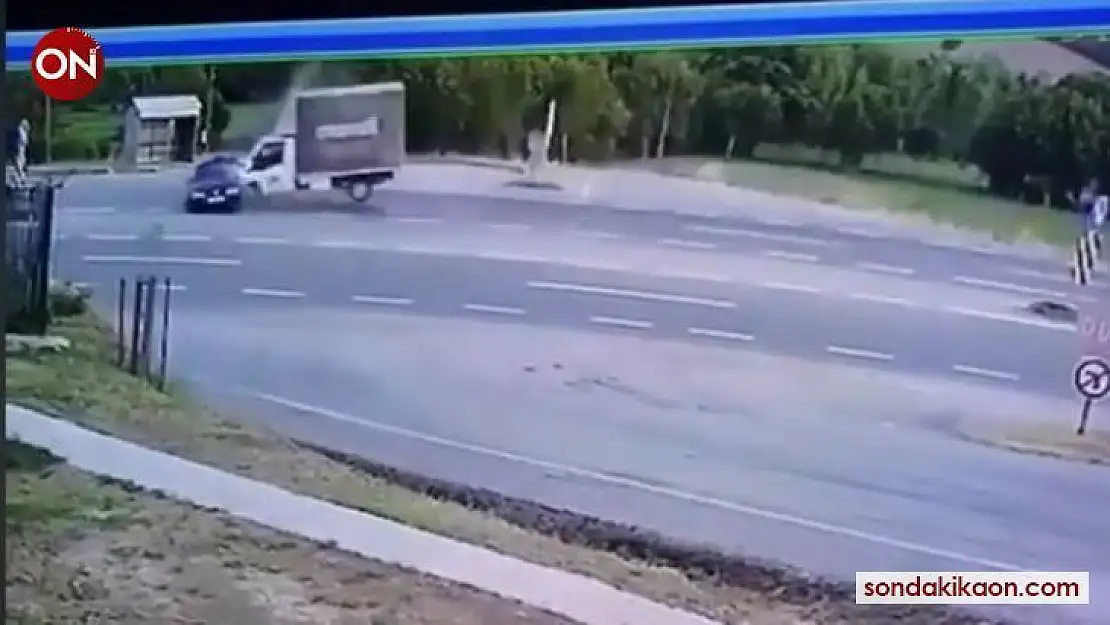 Çan'da kamyonet ile otomobil çarpıştı: 1 ölü
