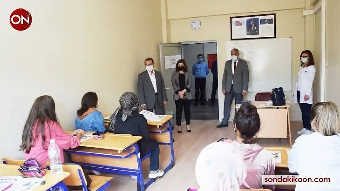 Çan Karşıyaka Hacı Fatma Bodur Meslekî ve Teknik Anadolu Lisesinde incelemeler yapıldı