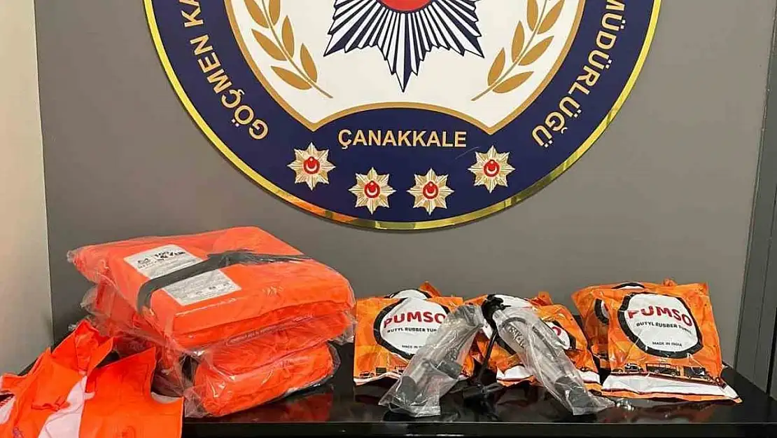 Çanakkale'de 103 kaçak göçmen yakalandı, 8 şüpheli tutuklandı