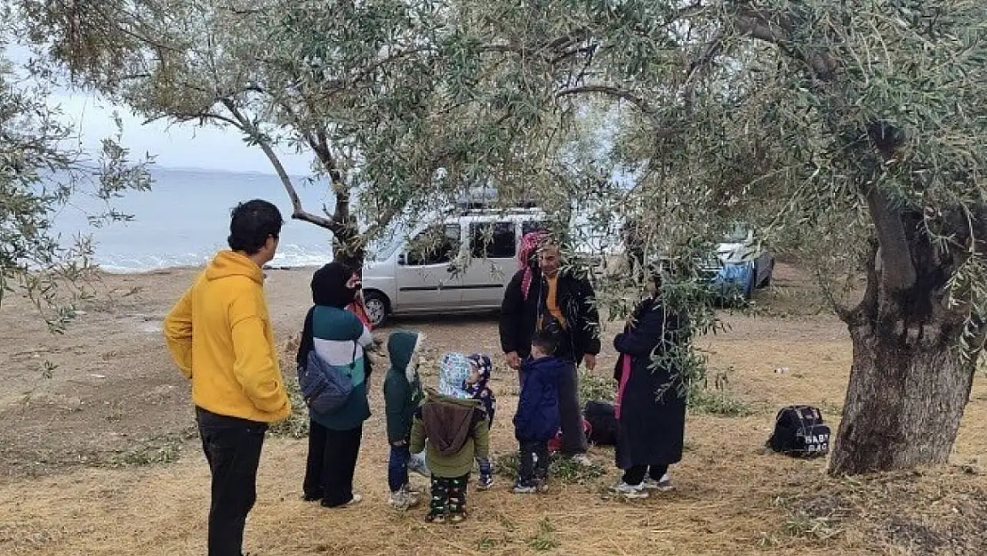 Çanakkale'de 16 kaçak göçmen yakalandı