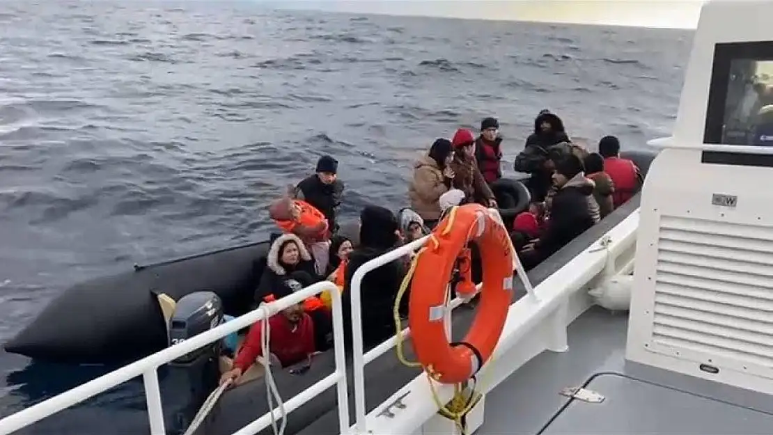 Çanakkale'de 36 kaçak göçmen yakalandı