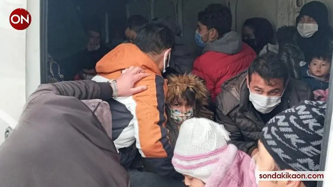 Çanakkale'de 38 düzensiz göçmen yakalandı, 2 organizatör tutuklandı