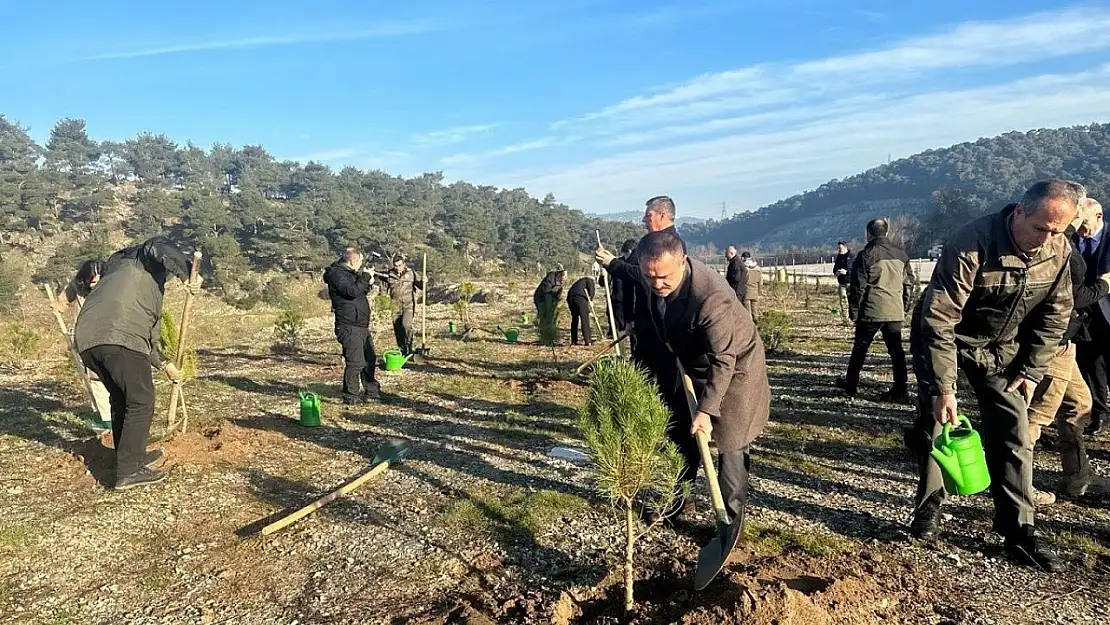 Çanakkale'de 6 Şubat 2023 Deprem Şehitleri Ormanı Kuruldu