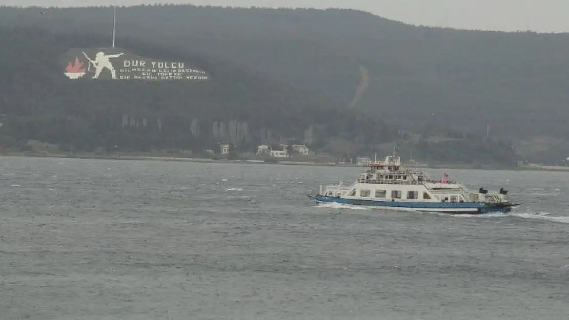 Çanakkale'de ada seferlerine fırtına engeli