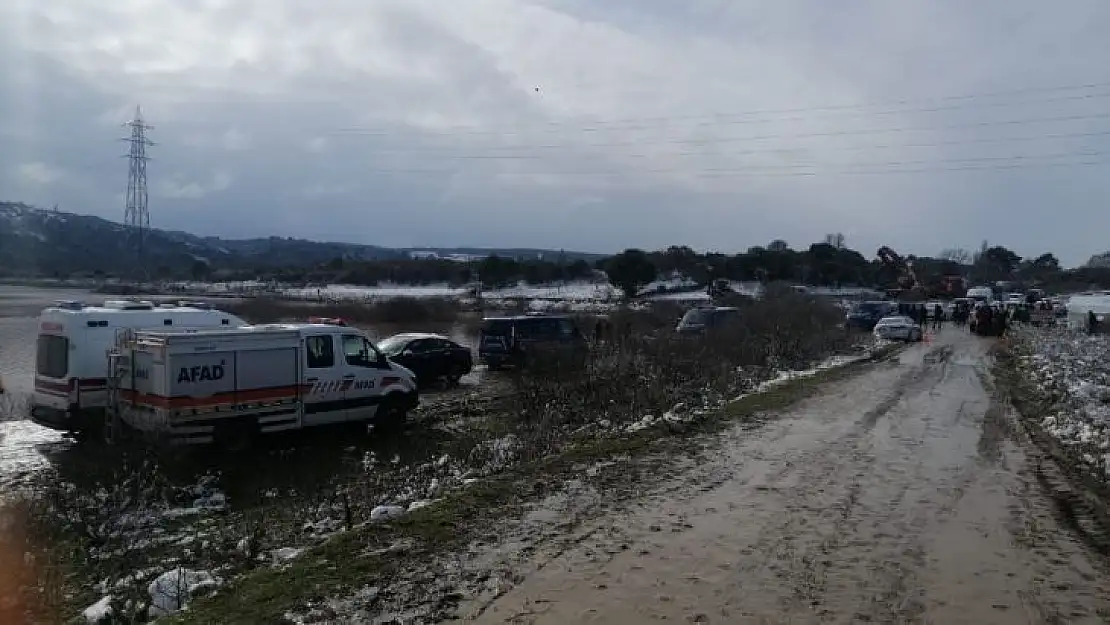 Çanakkale'de baraj sularına kapılan şahsı arama çalışmalarına ara verildi
