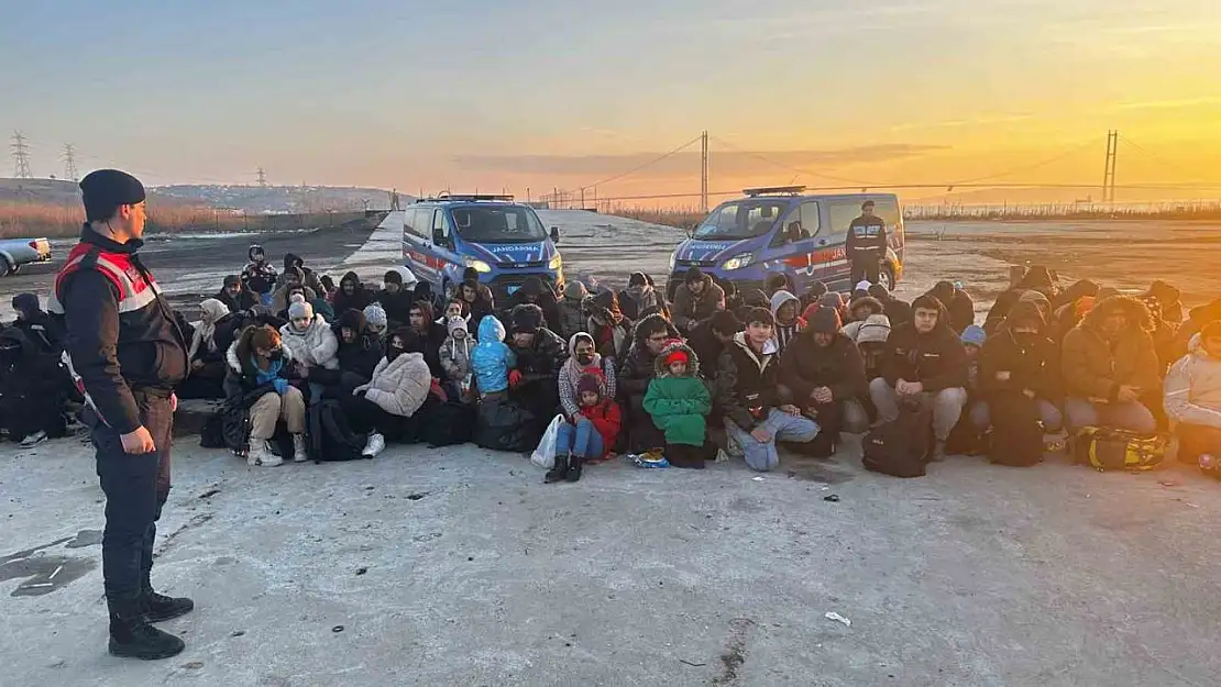 Çanakkale'de İHA destekli kaçak göçmen operasyonu