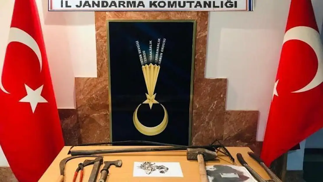 Çanakkale'de kablo hırsızı yakalandı